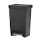 Rubbermaid Rubbermaid Premier Series II 13 gal Gray Plastic/Stainless Steel Step On Trash Can 2120984 - alternate 1